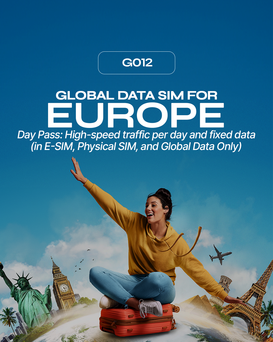 G012: Europe (Available in Day Pass and Fix Data)
