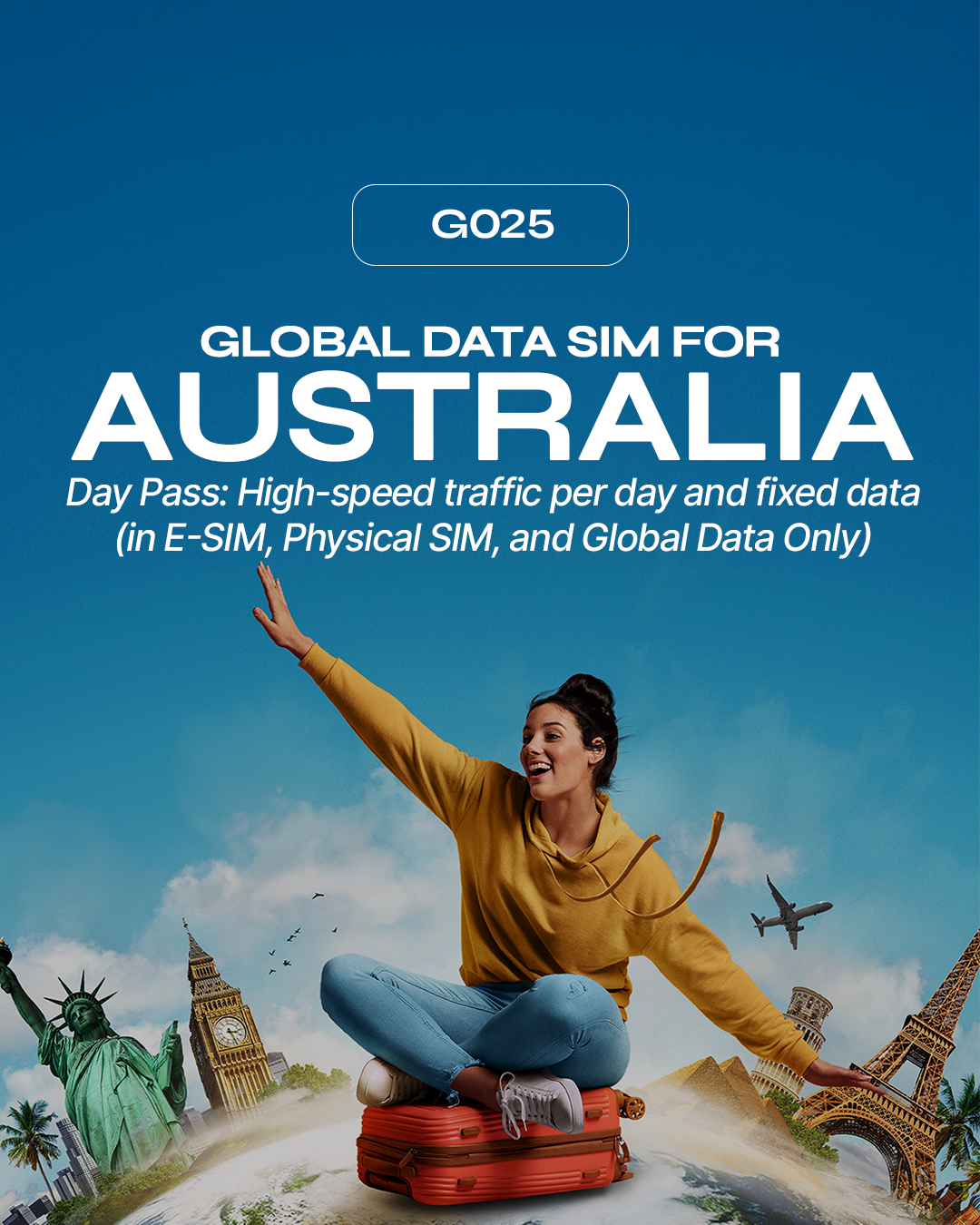 G025: Australia (Available in Day Pass and Fix Data)