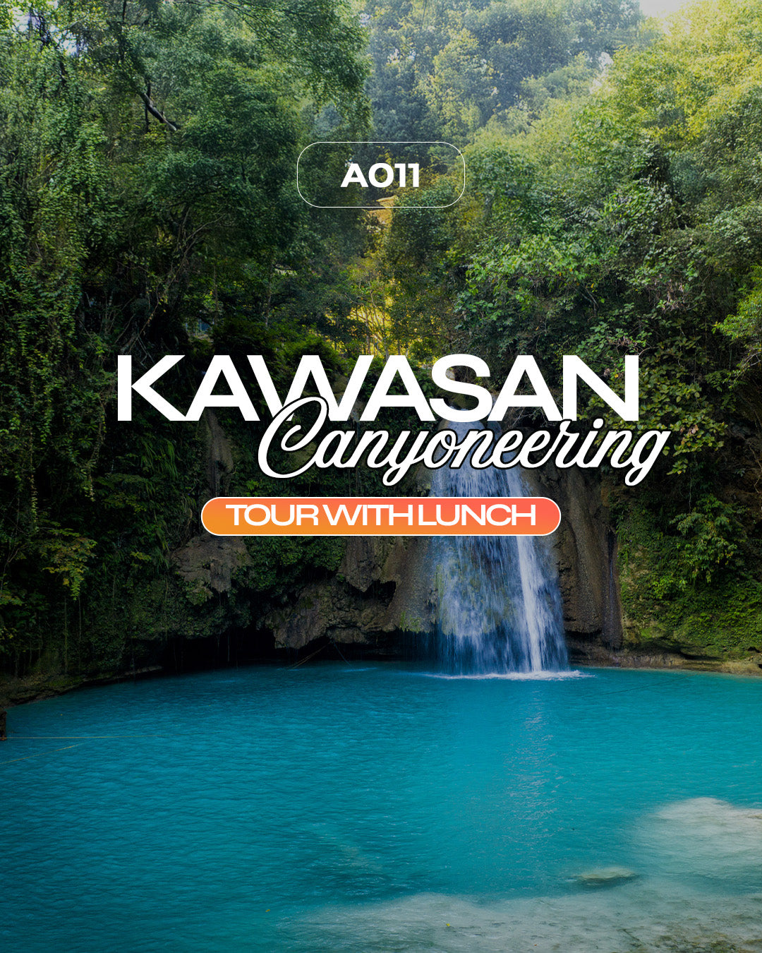 A011: Kawasan Canyoneering Tour with Lunch