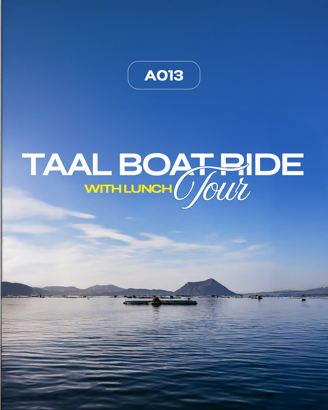 A013: Taal Boat Ride Tour with Lunch