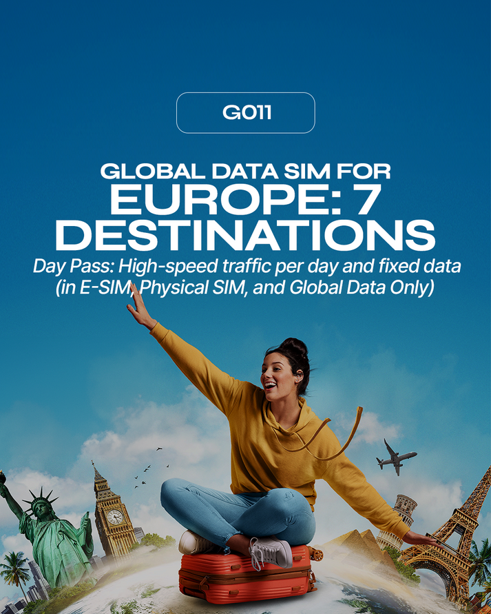 G011: Europe - 7 Destinations (Available in Day Pass and Fix Data ...