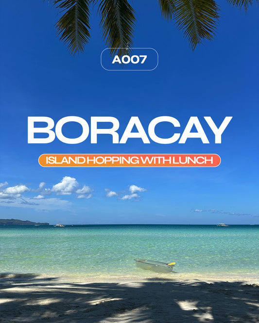 A007: Boracay Island Hopping with Lunch