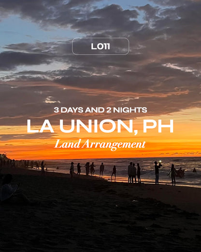 L011: 3D2N Land Arrangement: La Union, PH