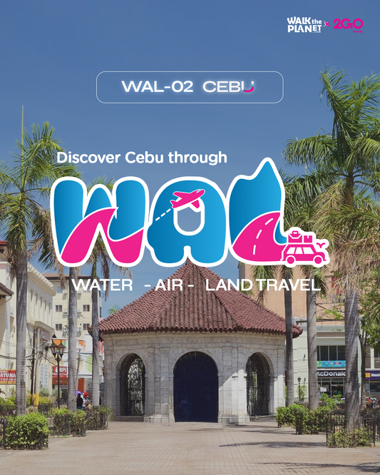 WAL-02: Discover Cebu through Water-Air-Land Travel
