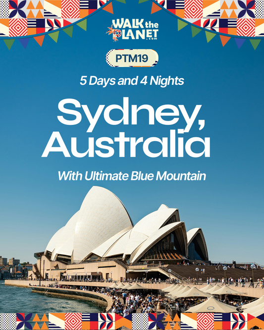 PTM19: 5D4N Sydney, Australia with Ultimate Blue Mountain