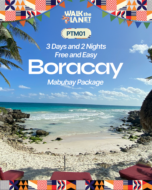 PTM01: 3D2N Free and Easy Boracay Mabuhay Package