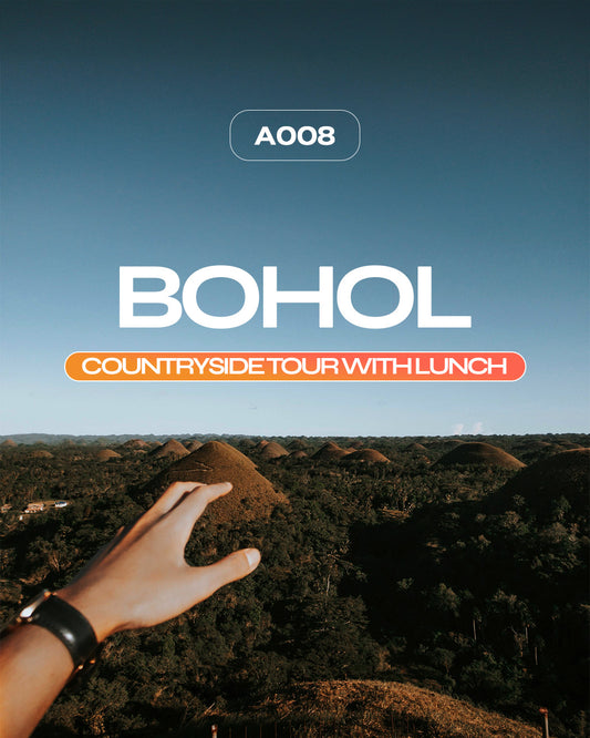A008: Bohol Countryside Tour with Lunch