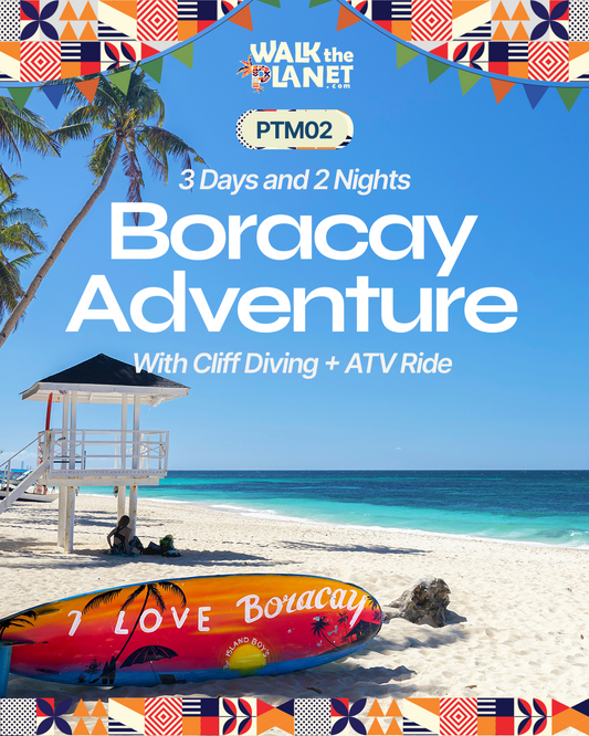 PTM02: 3D2N Boracay Adventure (With Cliff Diving + ATV Ride)