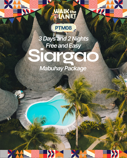 PTM08: 3D2N Free and Easy Siargao Mabuhay Package