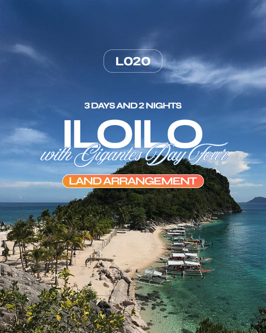 L020: 3 Days and 2 Nights Iloilo Land Arrangement with Gigantes Day Tour