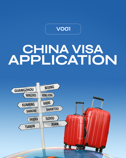 V001: China Visa Application